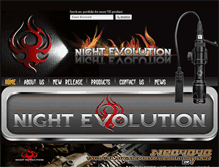 Tablet Screenshot of night-evolution.com